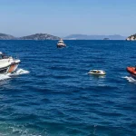 Bodrum açıklarında jet skinin alabora olması sonucu 3 kişi denizde kayboldu