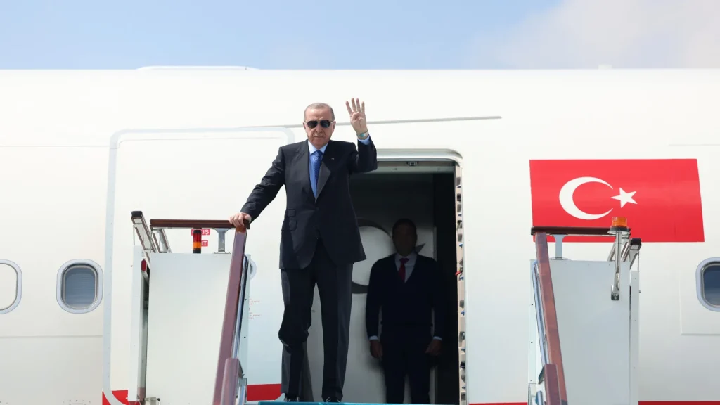 Cumhurbaşkanı Erdoğan, Katar’a gitti