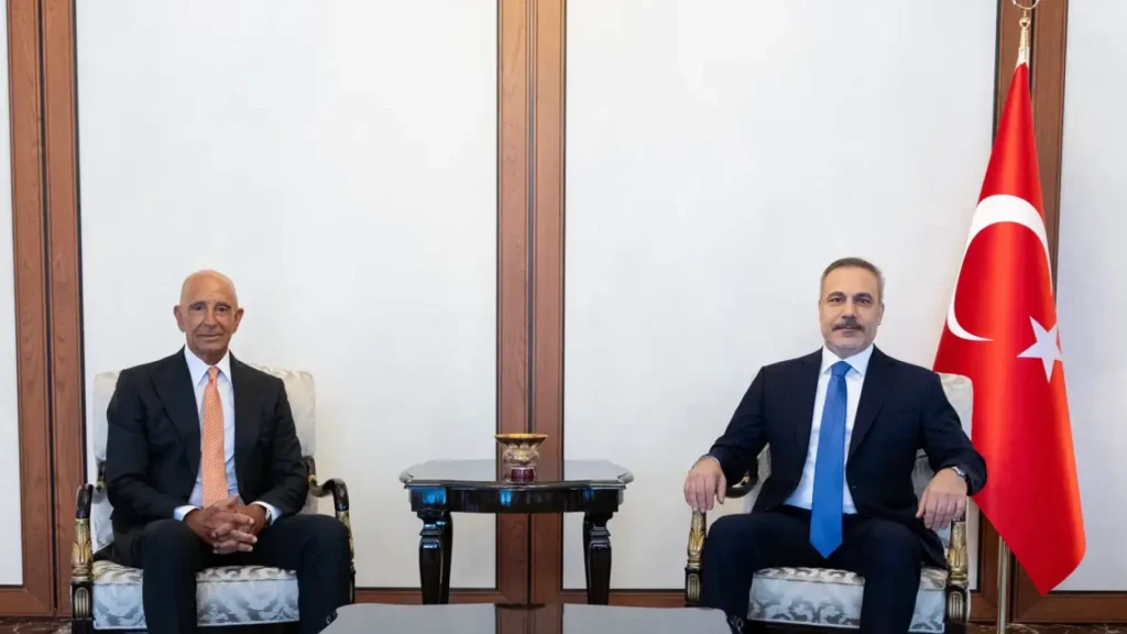 Dışişleri Bakanı Fidan, ABD Büyükelçisi Barrack ile görüştü Dışişleri Bakanı Fidan, ABD Büyükelçisi Barrack ile görüştü
