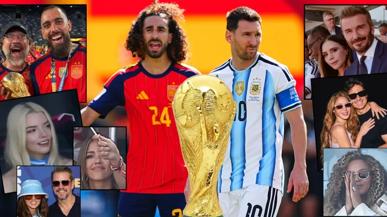 Dünya Kupası finalinde yıldızlar geçidi. Tribünlerde Hollywood rüzgarı esti