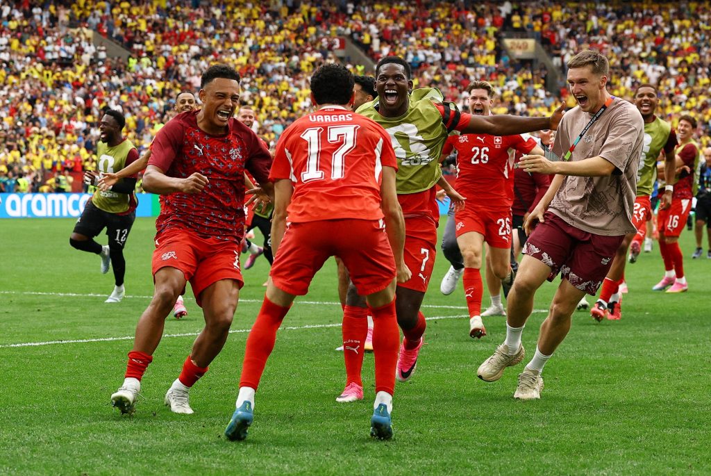İsviçre penaltılarla çeyrek finalde İsviçre penaltılarla çeyrek finalde
