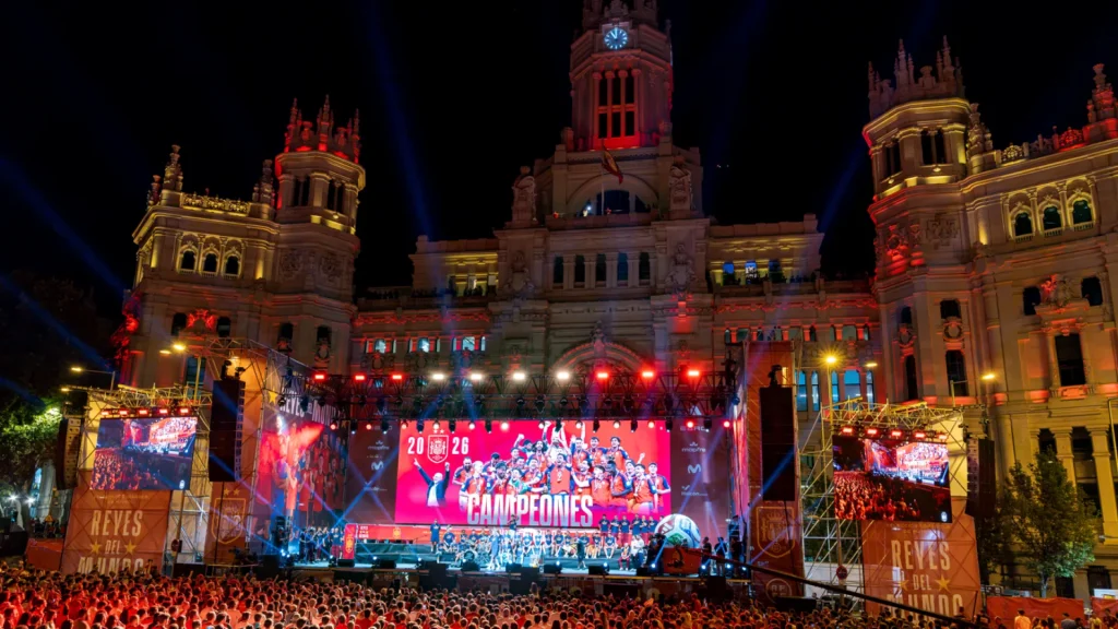 Madrid’de Dünya Kupası coşkusu Madrid’de Dünya Kupası coşkusu