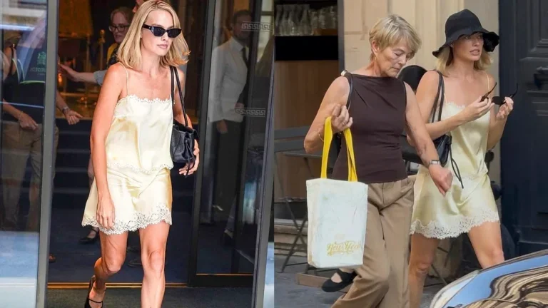 Margot Robbie wurde mit ihrer Mutter Sarie Kessler beim Einkaufen in Paris gesehen
