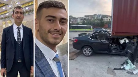 Otomobil, TIR’ın altına girdi: Baba ve oğlu öldü Otomobil, TIR’ın altına girdi: Baba ve oğlu öldü