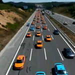 Taksicilerden 15 Temmuz konvoyu