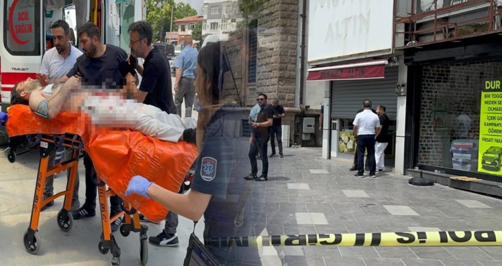 Tartıştığı kuyumcuyu göğsünden vurdu Tartıştığı kuyumcuyu göğsünden vurdu